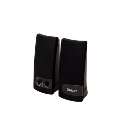 BOXE SPACER 2.0, RMS:  6W (2 x 3W), control volum, mufa casti, USB power, black, "SPB-216" (timbru verde 0.8 lei) /43501556