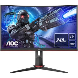 MONITOR  AOC - gaming 31.5 inch, Gaming, VA, Full HD (1920 x 1080), Wide | curbat, 300 cd/mp, 1 ms, HDMI | DisplayPort, "C32G2ZE