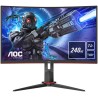 MONITOR  AOC - gaming 31.5 inch, Gaming, VA, Full HD (1920 x 1080), Wide | curbat, 300 cd/mp, 1 ms, HDMI | DisplayPort, "C32G2ZE