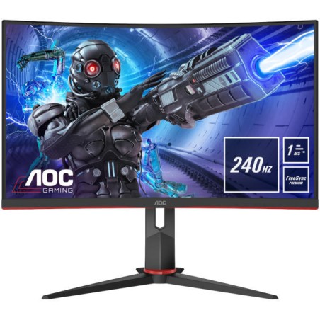 MONITOR  AOC - gaming 31.5 inch, Gaming, VA, Full HD (1920 x 1080), Wide | curbat, 300 cd/mp, 1 ms, HDMI | DisplayPort, "C32G2ZE