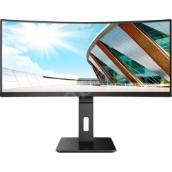 MONITOR  AOC - gaming 34 inch, Gaming, VA, UWQHD (3440 x 1440), Wide | curbat, 300 cd/mp, 1 ms, HDMI | DisplayPort, "CU34P2A" (t