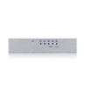 SWITCH ZYXEL, GS-105B V3, porturi Gigabit x 5, managed carcasa metalica, "GS-105BV3-EU0101F" (timbru verde 2 lei)
