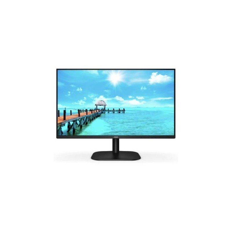 MONITOR  AOC 27 inch, home | office, VA, Full HD (1920 x 1080), Wide, 250 cd/mp, 4 ms, HDMI | VGA, "27B2AM" (timbru verde 7 lei)