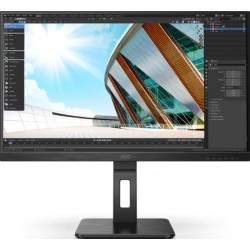 MONITOR  AOC 27 inch, home | office, IPS, Full HD (1920 x 1080), Wide, 250 cd/mp, 4 ms, HDMI | VGA | DisplayPort, "27P2Q" (timbr
