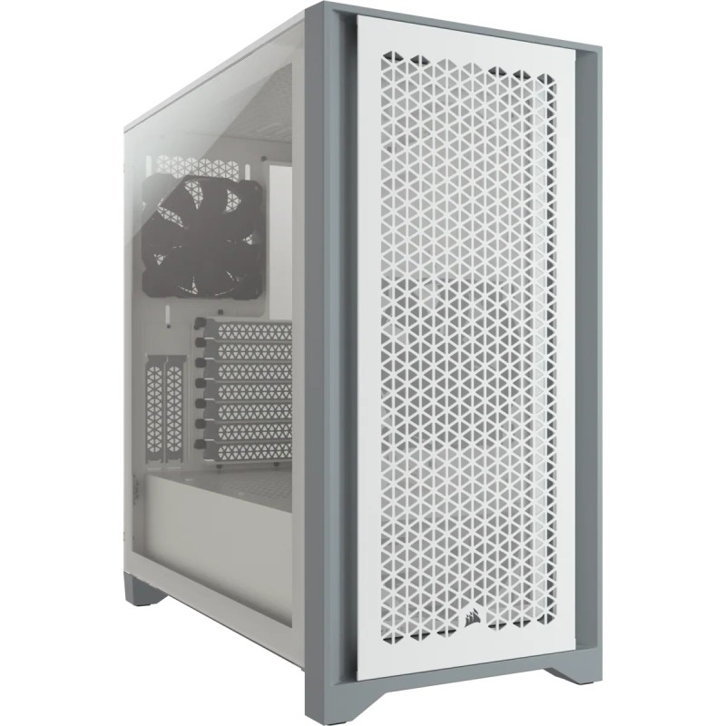CARCASA CORSAIR Middle Tower, ATX, "4000D", fara sursa,sticla securizata,fanx2, USB 3.0x2, USB 3.1 gen 2 Type-Cx1, Jack 3.5 mmx1