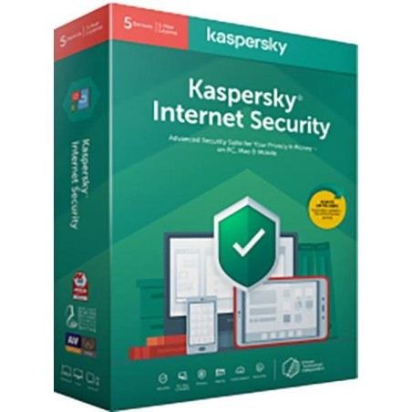 Kaspersky Internet Security Eastern Europe Edition. 5-Device 1 year Base License Pack, "KL1939OCEFS"- valabile doar pe teritoriu