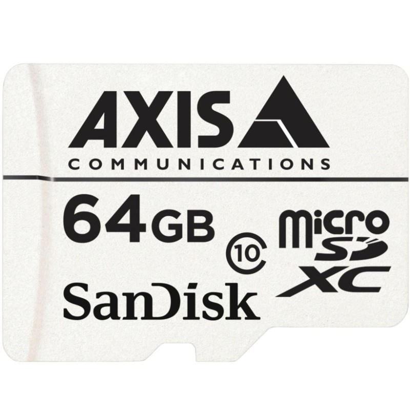 MEMORY MICRO SDXC 64GB SURV./W/ADAPTER 5801-951 AXIS (timbru verde 0.03 lei)