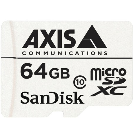 MEMORY MICRO SDXC 64GB SURV./W/ADAPTER 5801-951 AXIS (timbru verde 0.03 lei)