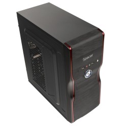 CARCASA SPACER, Middle Tower, ATX, "NEW MERCURY", 500 (250W for 500 Desktop PC), USB 2.0 x 2, Jack 3.5mm x 2, "SPC-NEW MERCURY" 