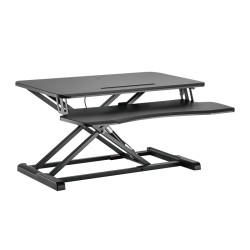 STAND de birou LOGILINK, pt 1 TV/monitor plat, curbat, diag. max nu e cazul, verticala, suport tastatura, max 15 Kg, "EO0033"
