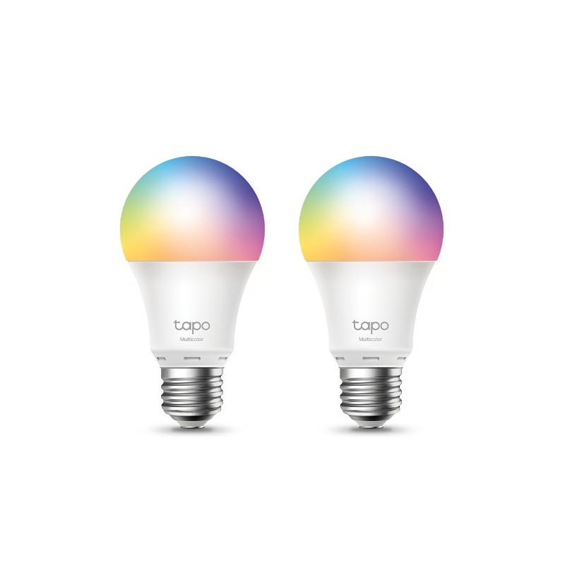 BEC LED wireless TP-LINK, 800lm, 8.7W, E27, intens reglabila, ctr prin smartph.cu apl.Tapo, ajustare auto a luminii in fct. de m