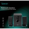 BOXE SPACER 2.1, RMS: 11W (2 x 3W + 5W), control volum, bass, 220V alimentare, black, "SPB-2200" (timbru verde 2.00 lei)  261900