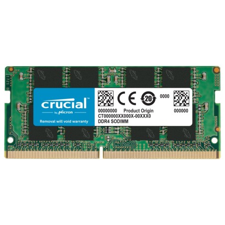 SODIMM Crucial, 16GB DDR4, 3200 MHz, "CT16G4SFRA32A"
