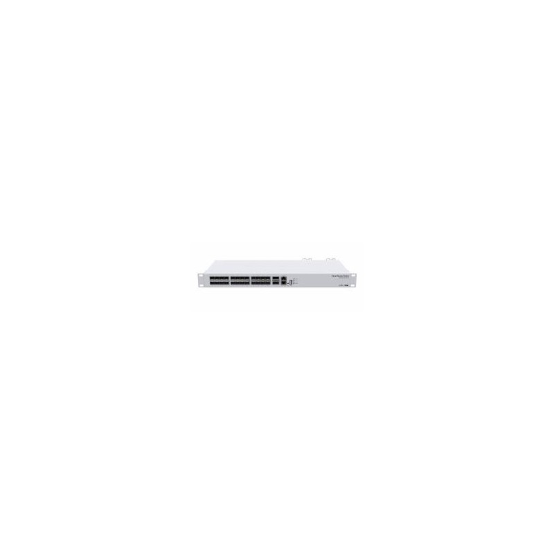 SWITCH Mikrotik, 10/100 x 1, SFP+ x 24 | QSFP+ x 2, managed, rackabil, "CRS326-24S+2Q+RM" (timbru verde 2 lei)