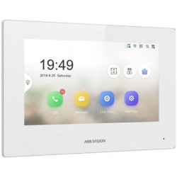 MONITOR WIFI 7" COLOR 2FIRE CULOARE ALBA, "DS-KH6320-WTE2-W" (timbru verde 0.8 lei)