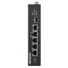 SWITCH. PoE Hikvision, port 10/100 x 3 | Gigabit x 2, SFP SFP x 1, carcasa metalica, "DS-3T0306HP-E/HS" (timbru verde 2 lei)