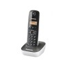 Telefon DECT alb/negru, KX-TG1611FXW, Panasonic, "KX-TG1611FXW" (timbru verde 0.8 lei)