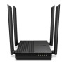 ROUTER TP-LINK wireless 1200Mbps, MU-MIMO, 4 porturi Gigabit, 4 antene externe, Dual Band AC1200 "Archer C64" (timbru verde 0.8 