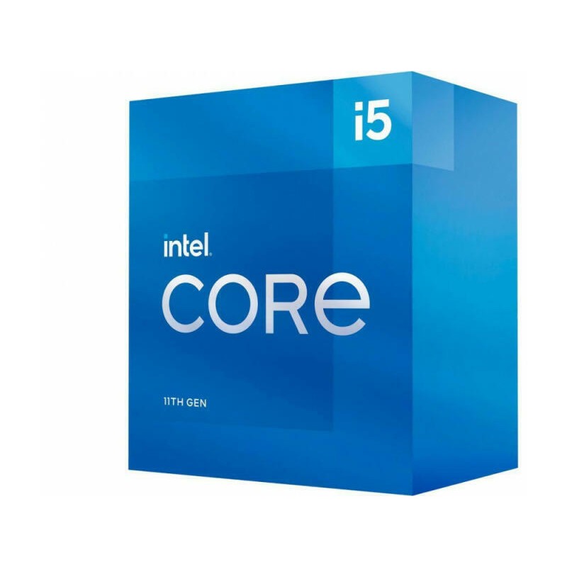 CPU INTEL i5-11600, skt LGA 1200, Core i5, frecventa 2.8 GHz, turbo 4.8 GHz, 6 nuclee, putere 65 W, "BX8070811600SRKNW"