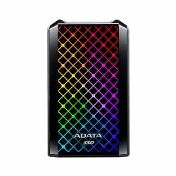 SSD. extern ADATA SE900G, 512GB, USB 3.2 Type-C, R/W: 2000/2000 MB/s, negru, "ASE900G-512GU32G2" (timbru verde 0.18 lei)