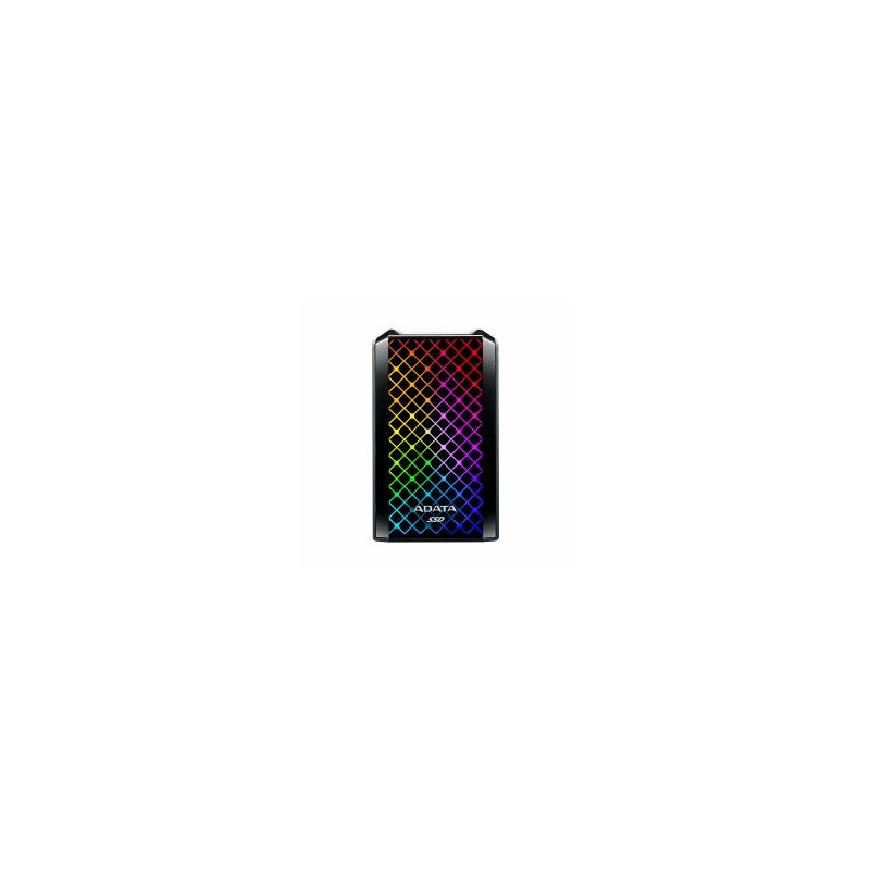 SSD. extern ADATA SE900G, 512GB, USB 3.2 Type-C, R/W: 2000/2000 MB/s, negru, "ASE900G-512GU32G2" (timbru verde 0.18 lei)