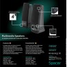 BOXE SPACER 2.0, RMS:  6W (2 x 3W), control volum, mufa casti, USB power, black, "SPB-216" (timbru verde 0.8 lei) /43501556
