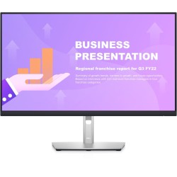 MONITOR Dell 27 inch, home | office, IPS, Full HD (1920 x 1080), Wide, 300 cd/mp, 5 ms, HDMI | DisplayPort, "P2722HE" (timbru ve