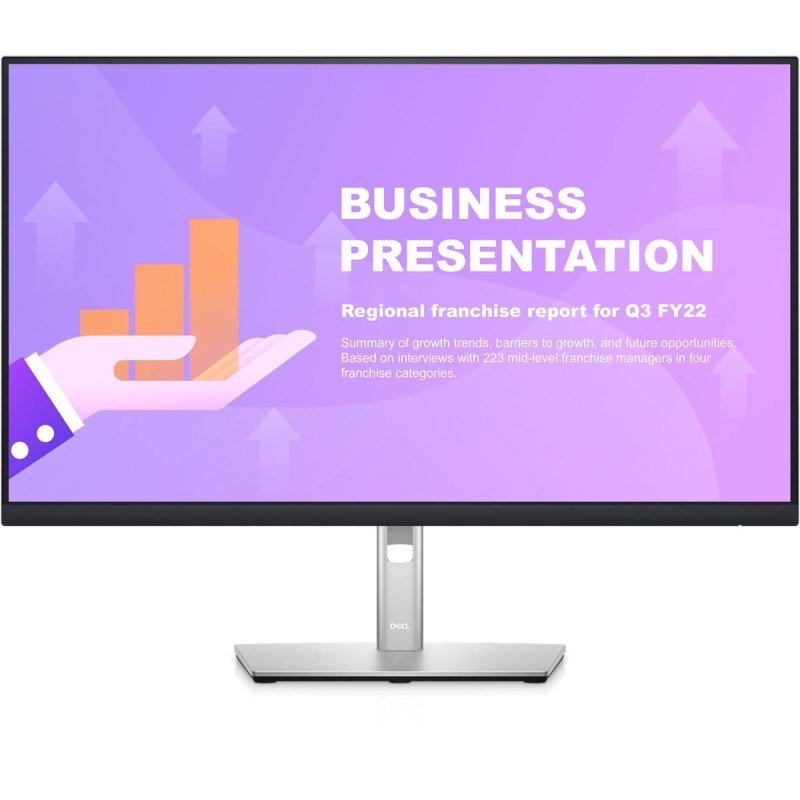 MONITOR Dell 27 inch, home | office, IPS, Full HD (1920 x 1080), Wide, 300 cd/mp, 5 ms, HDMI | DisplayPort, "P2722HE" (timbru ve