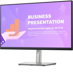 MONITOR Dell 27 inch, home | office, IPS, Full HD (1920 x 1080), Wide, 300 cd/mp, 5 ms, HDMI | DisplayPort, "P2722HE" (timbru ve