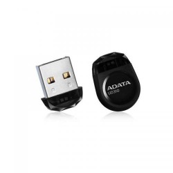 MEMORIE USB ADATA 8 GB, USB 2.0, cu capac, carcasa plastic, negru, "AUD310-8G-RBK" (timbru verde 0.03 lei)