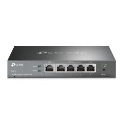 ROUTER TP-LINK wired Gigabit, 1 Gigabit WAN + 1 Gigabit LAN + 3 Changeable Gigabit WAN/LAN Ports , tehnologie VPN "ER605" (timbr