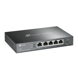 ROUTER TP-LINK wired Gigabit, 1 Gigabit WAN + 1 Gigabit LAN + 3 Changeable Gigabit WAN/LAN Ports , tehnologie VPN "ER605" (timbr