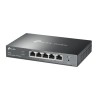 ROUTER TP-LINK wired Gigabit, 1 Gigabit WAN + 1 Gigabit LAN + 3 Changeable Gigabit WAN/LAN Ports , tehnologie VPN "ER605" (timbr