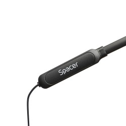 CASTI  Spacer, wireless, intraauriculare cu fir de legatura si prindere magnetica, pt smartphone, microfon pe fir, conectare pri
