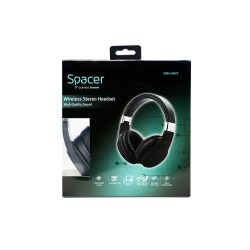 CASTI  Spacer, wireless, standard, utilizare multimedia, smartphone, microfon pe casca, conectare prin Bluetooth 5.0,pliabile, b