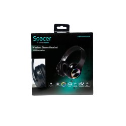 CASTI  Spacer, wireless, standard, utilizare multimedia, smartphone, microfon pe casca, conectare prin Bluetooth 5.4, iluminare 