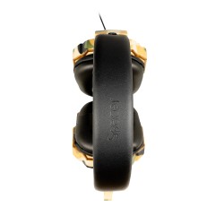 CASTI Spacer, cu fir, standard, utilizare gaming, microfon pe brat, conectare Jack 3.5 mm x 2, lumina verde, camuflaj, "SPGH-CAM