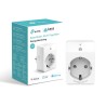 PRIZA inteligenta TP-LINK, Monitorizare consum,Slim, Schuko x 1, conectare prin Schuko (T), 16 A, programare prin smartphone, Wi
