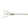 ROLA CABLU S/FTP LOGILINK Cat6,  cupru-aluminiu,100 m, alb, AWG23, dublu ecranat "CPV0039"