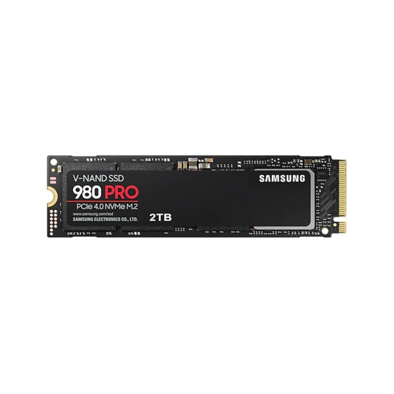 SSD SAMSUNG, 980 PRO, 2TB, M.2, PCIe Gen4.0 x4, V-Nand 3bit MLC, R/W: 7000 MB/s/5100 MB/s "MZ-V8P2T0BW"