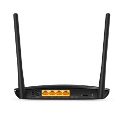 ROUTER TP-LINK wireless. 4G LTE (desktop),  300Mbps, 3 porturi 10/100Mbps + 1 WAN/LAN, "TL-MR6400" (timbru verde 0.8 lei)
