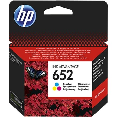 Cartus Cerneala Original HP Color, nr.652, pentru DESKJET 2135 AIO, , (timbru verde 0.15 lei), "F6V24AE"