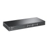 SWITCH TP-LINK L2+ cu management 16 porturi Gigabit + 2 sloturi SFP, carcasa metalica, rackabil "TL-SG2218" (timbru verde 2 lei)