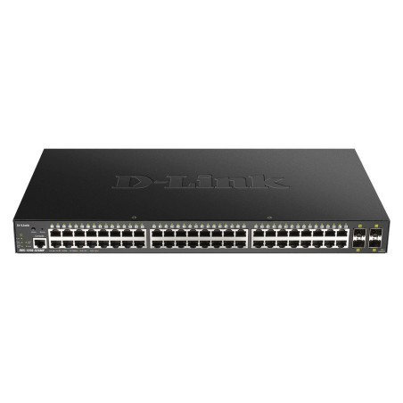 SWITCH. PoE D-Link, port Gigabit x 48, SFP SFP+ x 4, managed, carcasa metalica, "DGS-1250-52XMP" (timbru verde 2 lei)