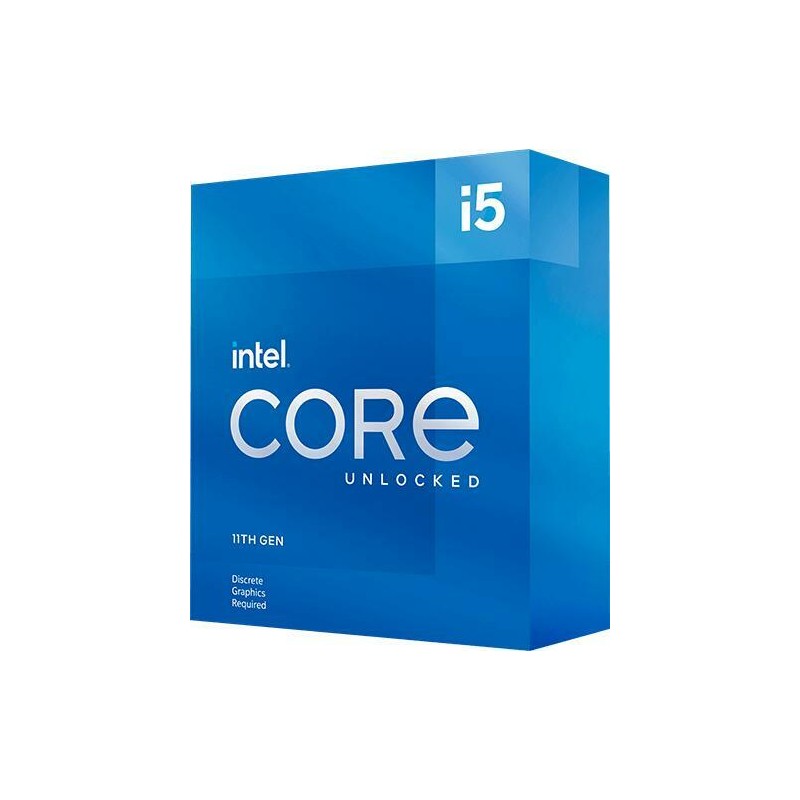 CPU INTEL i5-11600KF, skt LGA 1200, Core i5, frecventa 3.9 GHz, turbo 4.9 GHz, 6 nuclee, putere 125 W, "BX8070811600KF"