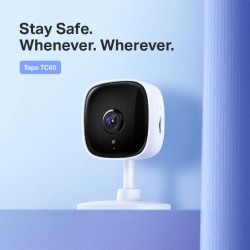 CAMERA IP TP-LINK, cube, pt. interior, dist. IR 9 m, tip lentila fixa 3.3 mm, 2 Mpx, wi-fi, microfon, carcasa plastic, slot SD c