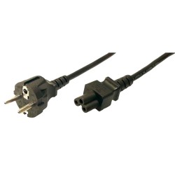 CABLU alimentare LOGILINK 1.8m, intrare Schuko, iesire C5, 2.5A, black, "CP093" (timbru verde 0.18 lei)