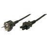 CABLU alimentare LOGILINK 1.8m, intrare Schuko, iesire C5, 2.5A, black, "CP093" (timbru verde 0.18 lei)