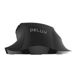 MOUSE DELUX, PC sau NB, wireless, 2.4GHz, optic, 1600 dpi, butoane/scroll 6/1, , negru, "M517GX" (timbru verde 0.18 lei)