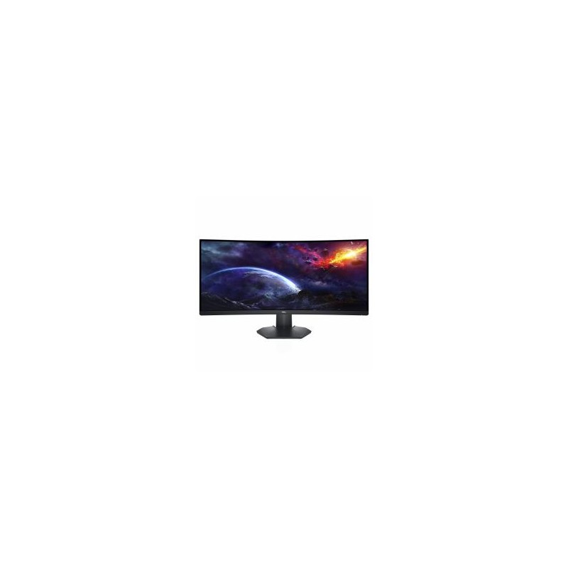 MONITOR Dell - gaming 34 inch, home | office, LED, UWQHD (3440 x 1440), Ultra Wide | curbat, 400 cd/mp, 2 ms, HDMI x 2 | Display